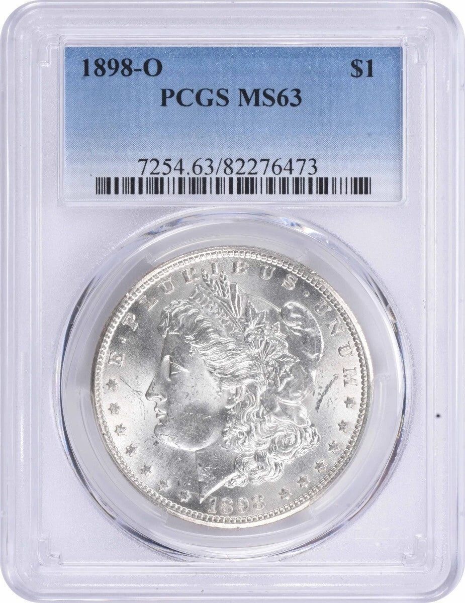 1898-O Morgan Silver Dollar MS63 PCGS-1