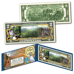 GREAT SMOKY MOUNTAINS NATIONAL PARK Tennessee Genuine Legal Tender $2 Bill-2