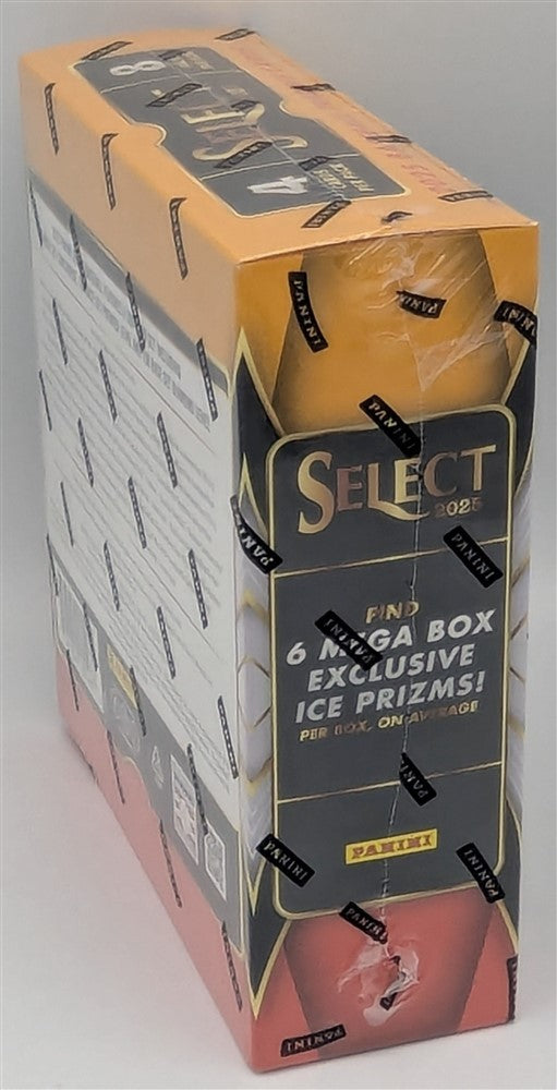 Factory Sealed Mega Box 2025 Panini Select MLB Baseball Cards