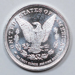 Morgan Dollar Fractional Round - 1/4 oz .999 Silver-2