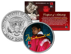 Muhammad Ali "Red Robe" JFK Kennedy Half Dollar US Coin *Officially Licensed*-1