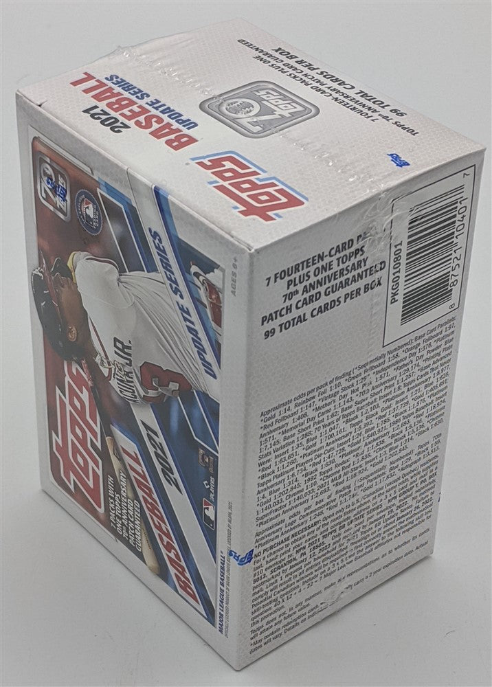 2021 Topps MLB Baseball Update Series Cards Factory Sealed Blaster Box-2