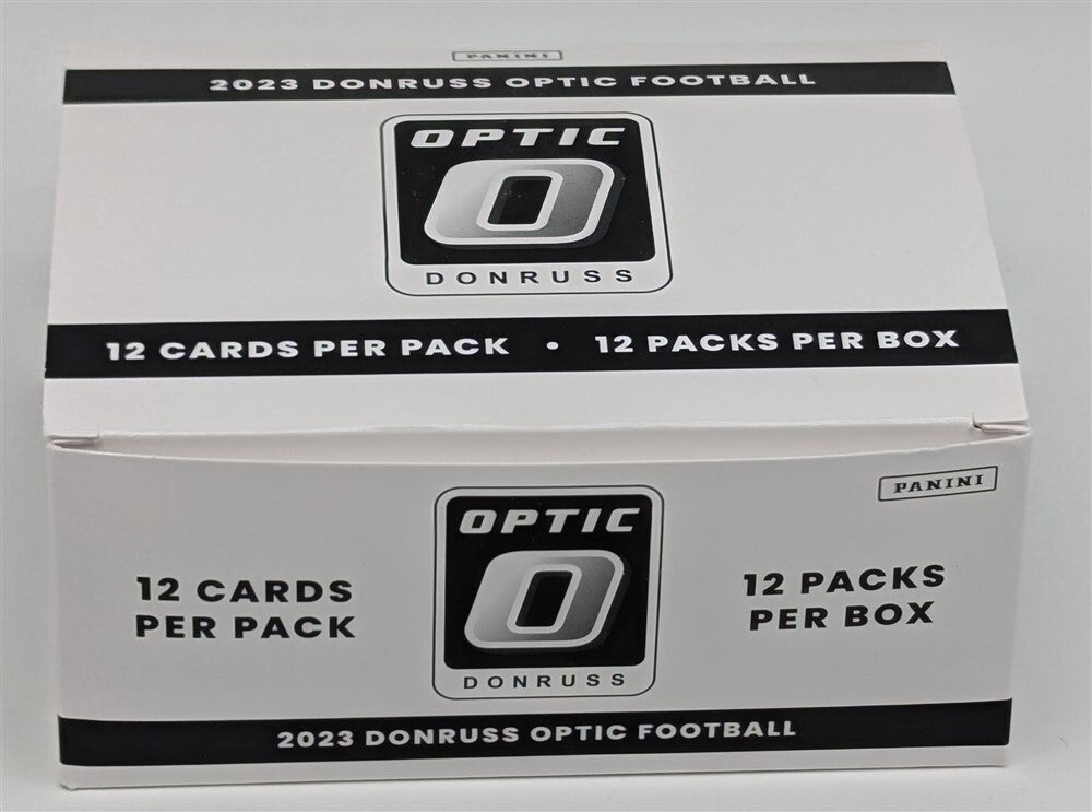 Unopened Cello Fat Pack Box 2023 Donruss Optic NFL Football Cards-1