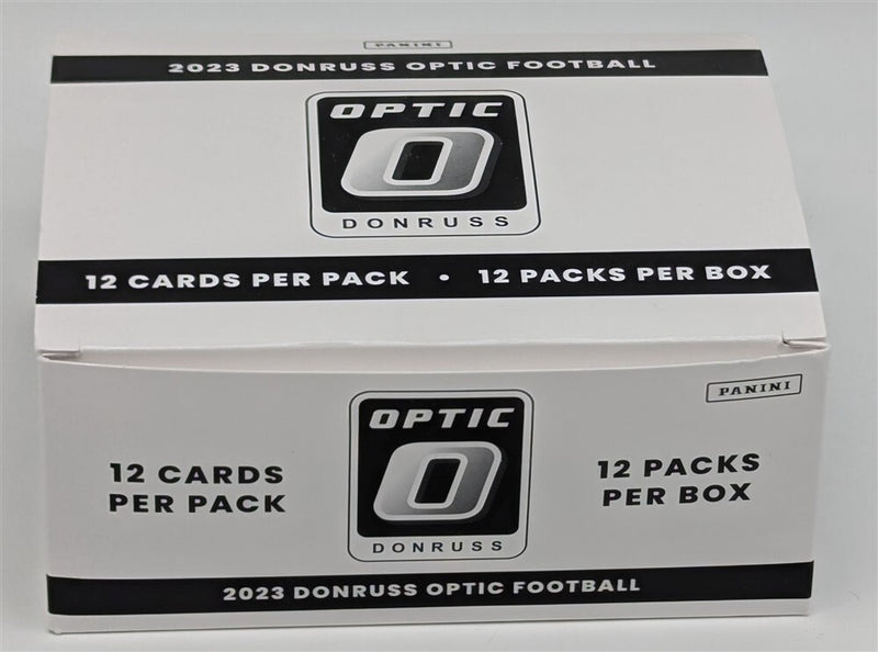 Unopened Cello Fat Pack Box 2023 Donruss Optic NFL Football Cards-1