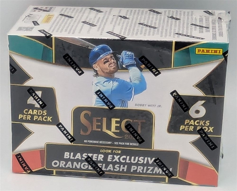 Factory Sealed Blaster Box 2025 Panini Select MLB Baseball Cards-3