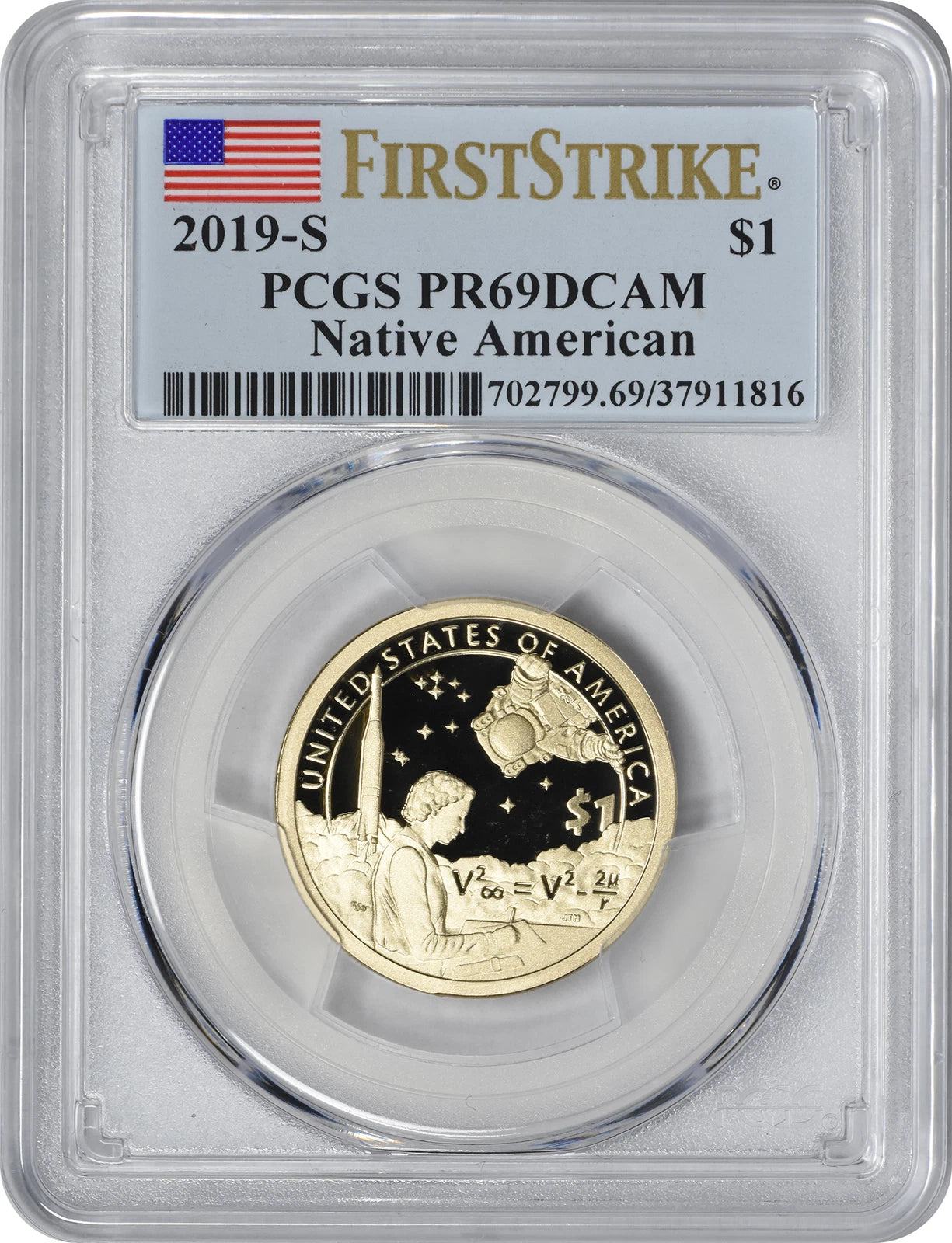 2931955594702019-S Sacagawea Native American Dollar PR69DCAM PCGS First Strike-1