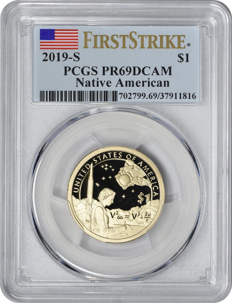 2931955594702019-S Sacagawea Native American Dollar PR69DCAM PCGS First Strike-1