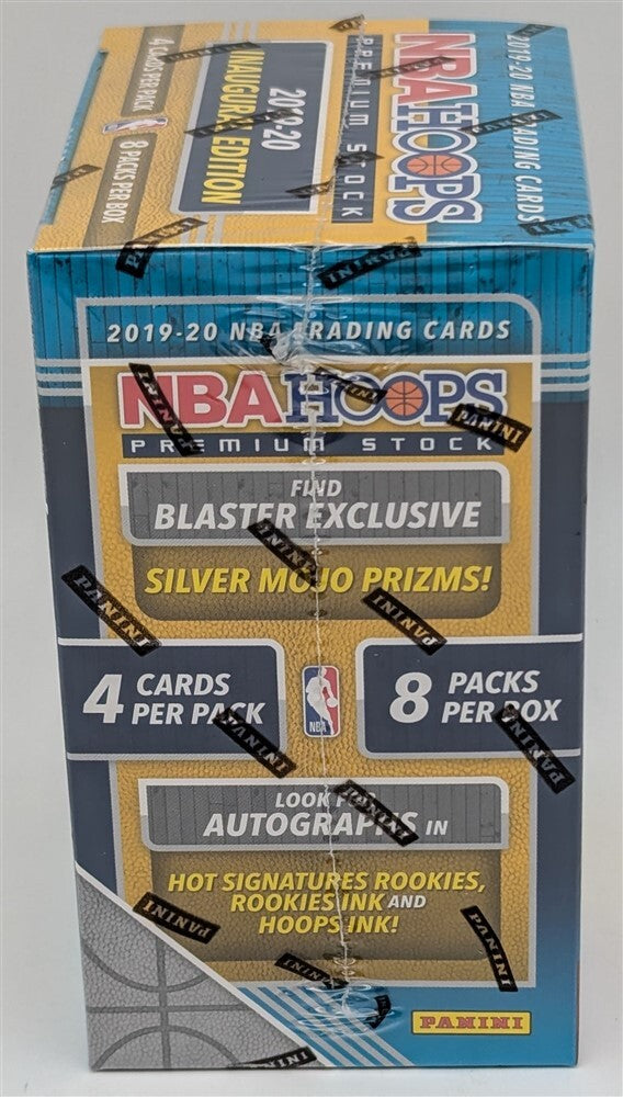 Sealed Blaster Box 2019-20 Panini NBA Hoops Premium Stock Basketball Cards-4