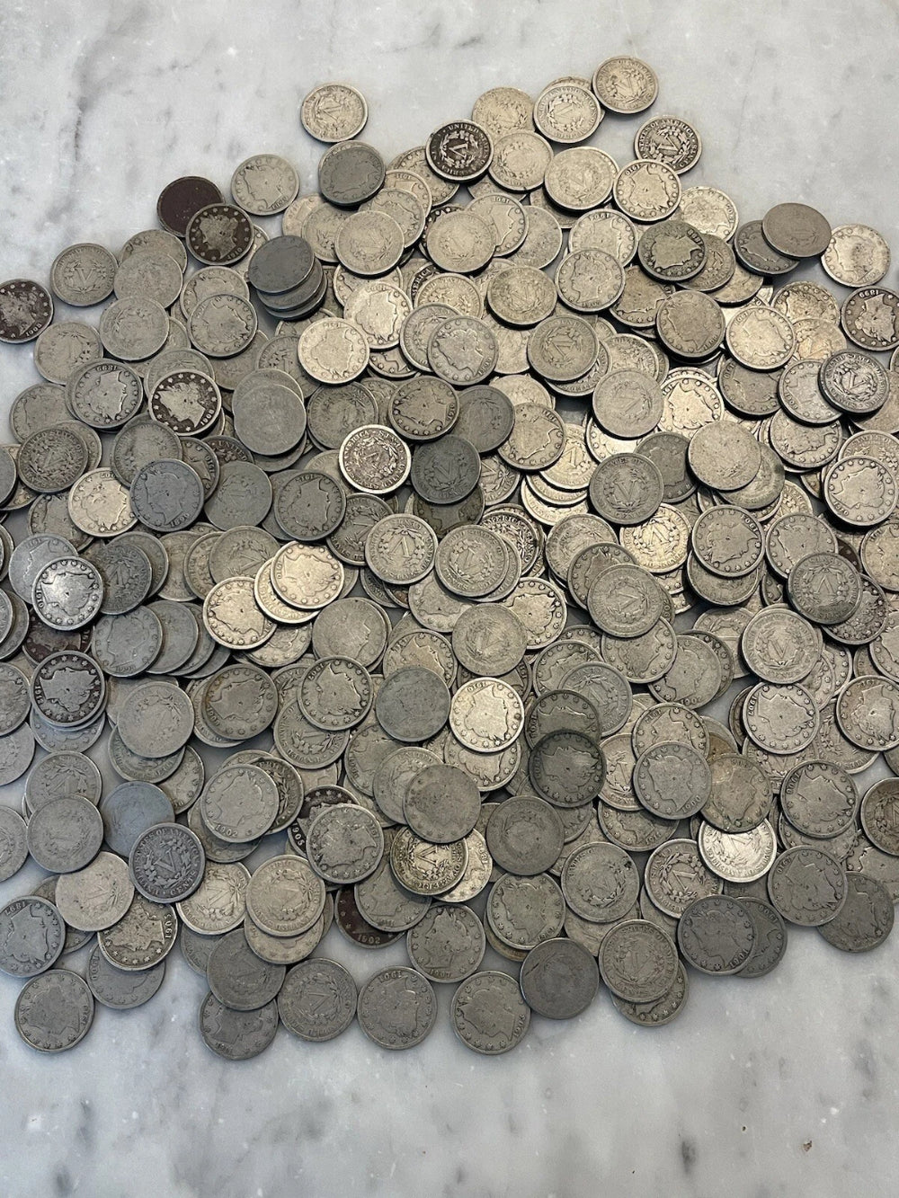 [Lot of 40] V Nickels Liberty Full Roll - Full Readable Dates Choose # of Lots!-4