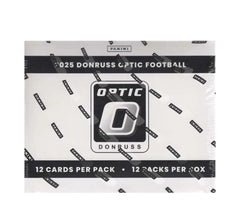 2025 Panini Donruss Optic Football NFL Factory Sealed 12 Pack Fat Pack Box-2