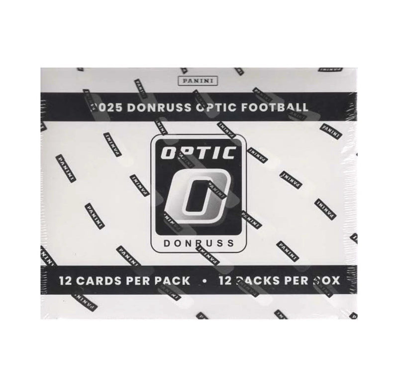 2025 Panini Donruss Optic Football NFL Factory Sealed 12 Pack Fat Pack Box-2