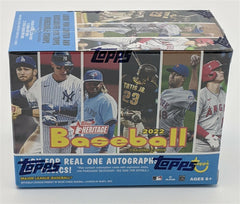 Factory Sealed 2022 Topps Heritage Baseball Cards 8 Pack Blaster Box-2