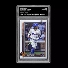 Graded 10 Luisangel Acuna Rookie Card #524 2025 Topps New York Mets-1