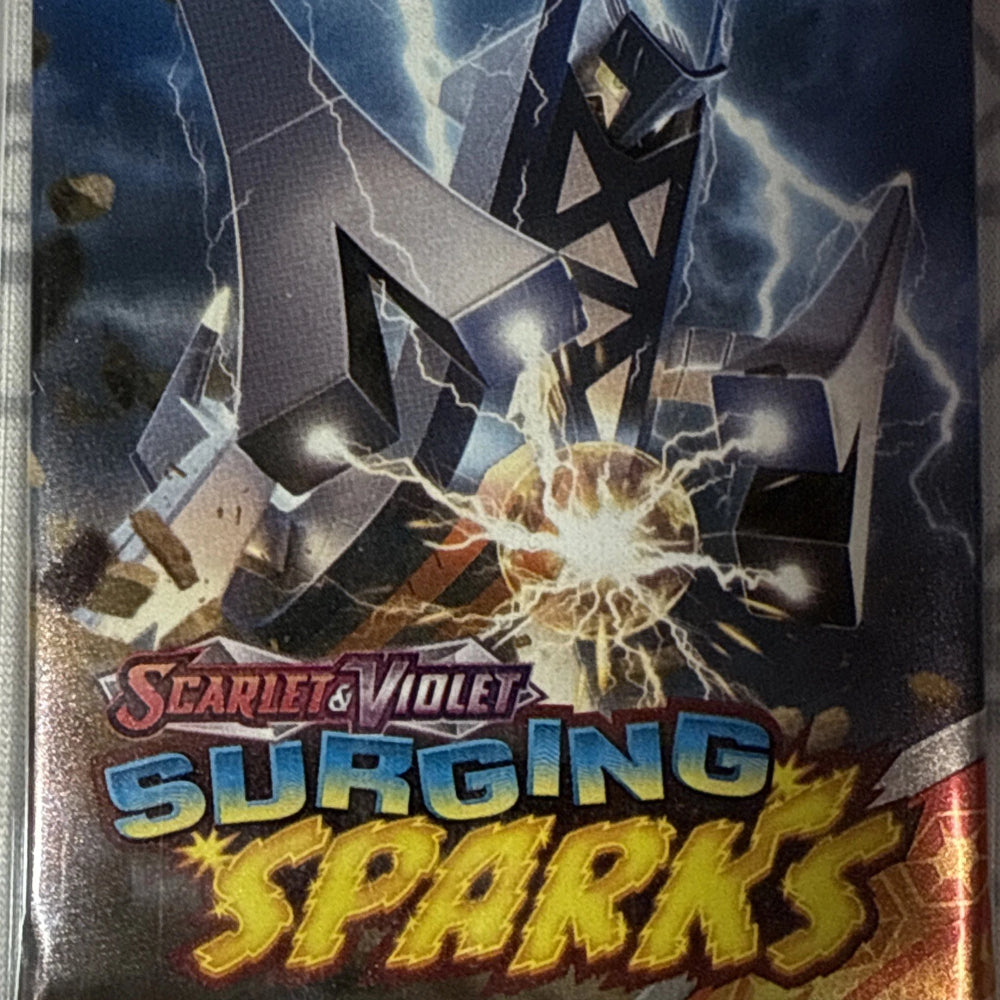 Graded 10 2024 Surging Sparks Sealed Pokemon Booster Pack Archaludon Art Work-5