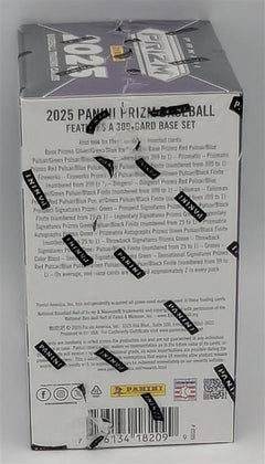 Factory Sealed 6 Pack Blaster Box 2025 Panini Prizm MLB Baseball Cards-3
