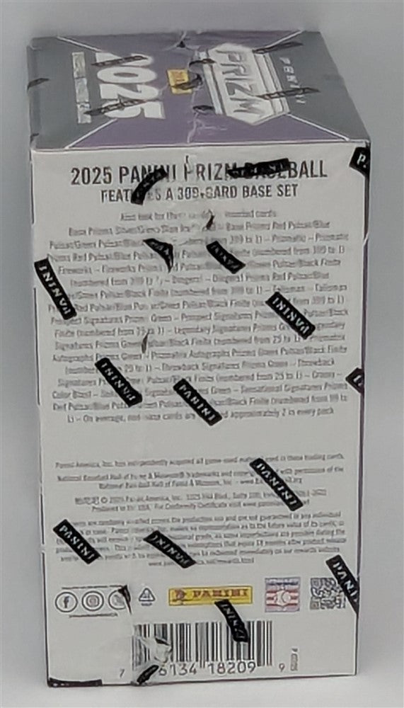 Factory Sealed 6 Pack Blaster Box 2025 Panini Prizm MLB Baseball Cards-3