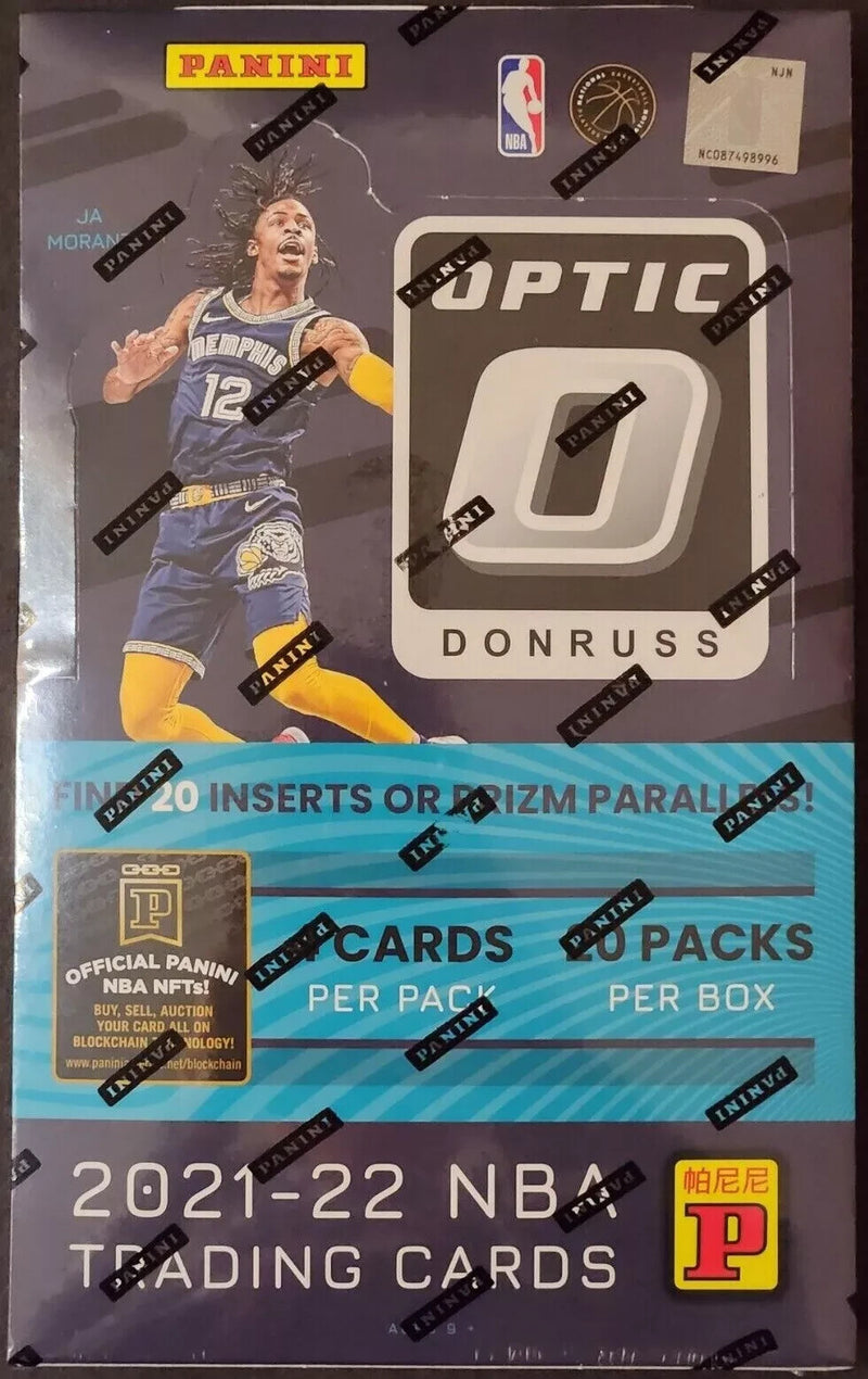 2021-22 Donruss Optic Basketball Factory Sealed Tmall Asia Box-1