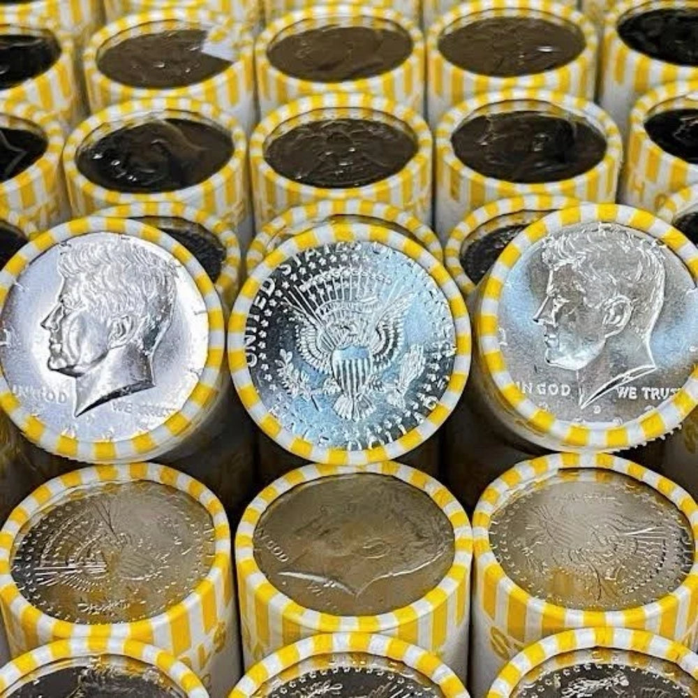 1 Roll of Unsearched JFK Kennedy Half Dollars- 20 Coins - Fed Facility Rolled-3