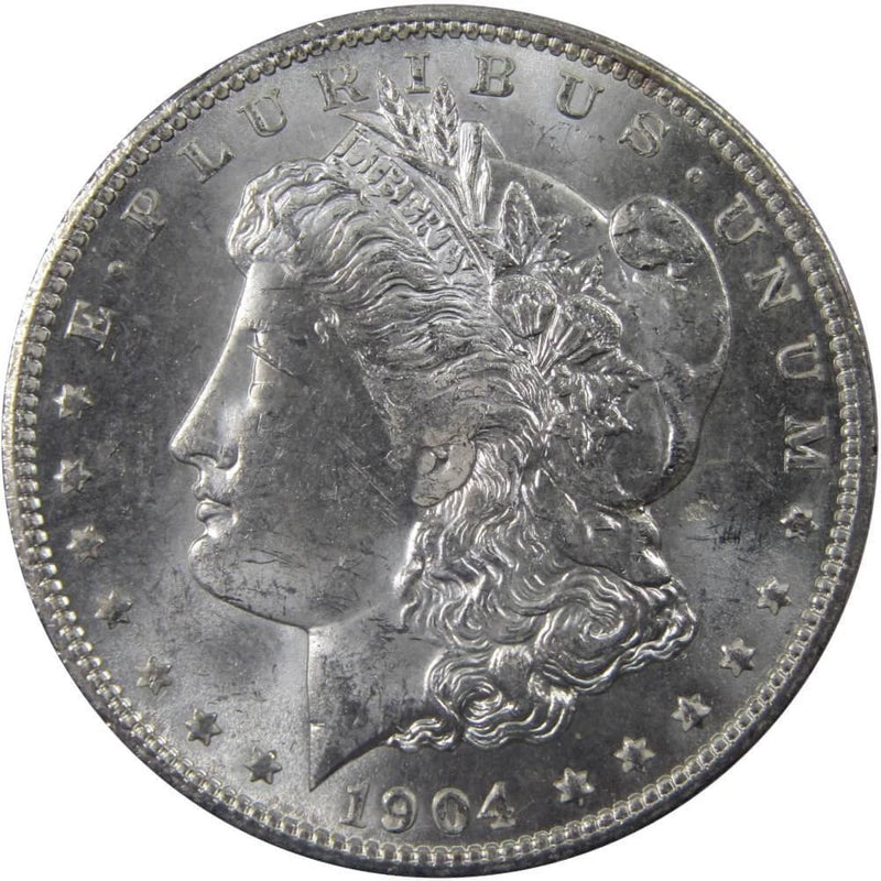 1904 O Morgan Dollar BU Uncirculated Mint State 90% Silver $1 US Coin-1