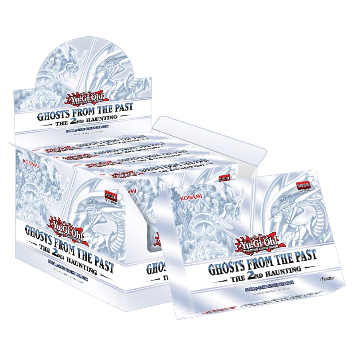 Yu-Gi-Oh! TCG Ghosts From the Past 1st Edition Booster Box GFPT English New Sealed Konami Trading Cards Collectible Hobby-4