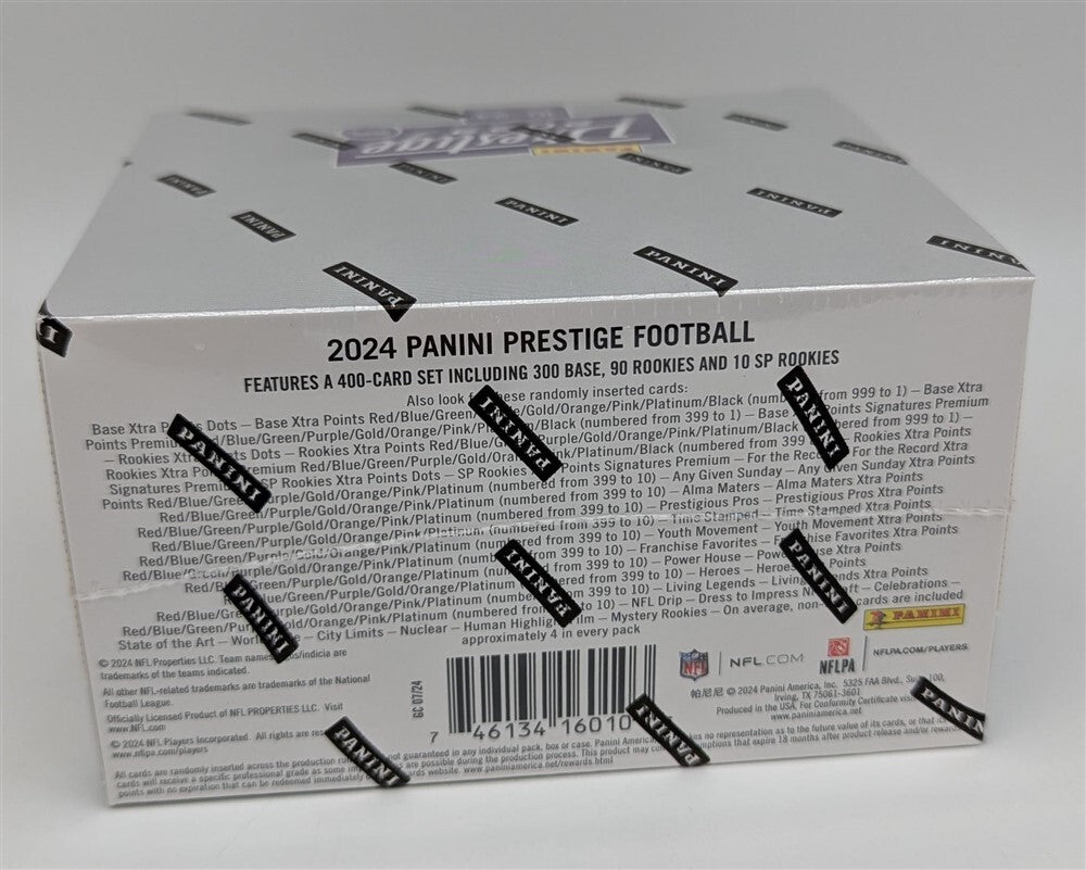 Factory Sealed Retail Box 2024 Panini Prestige NFL Football Cards-6