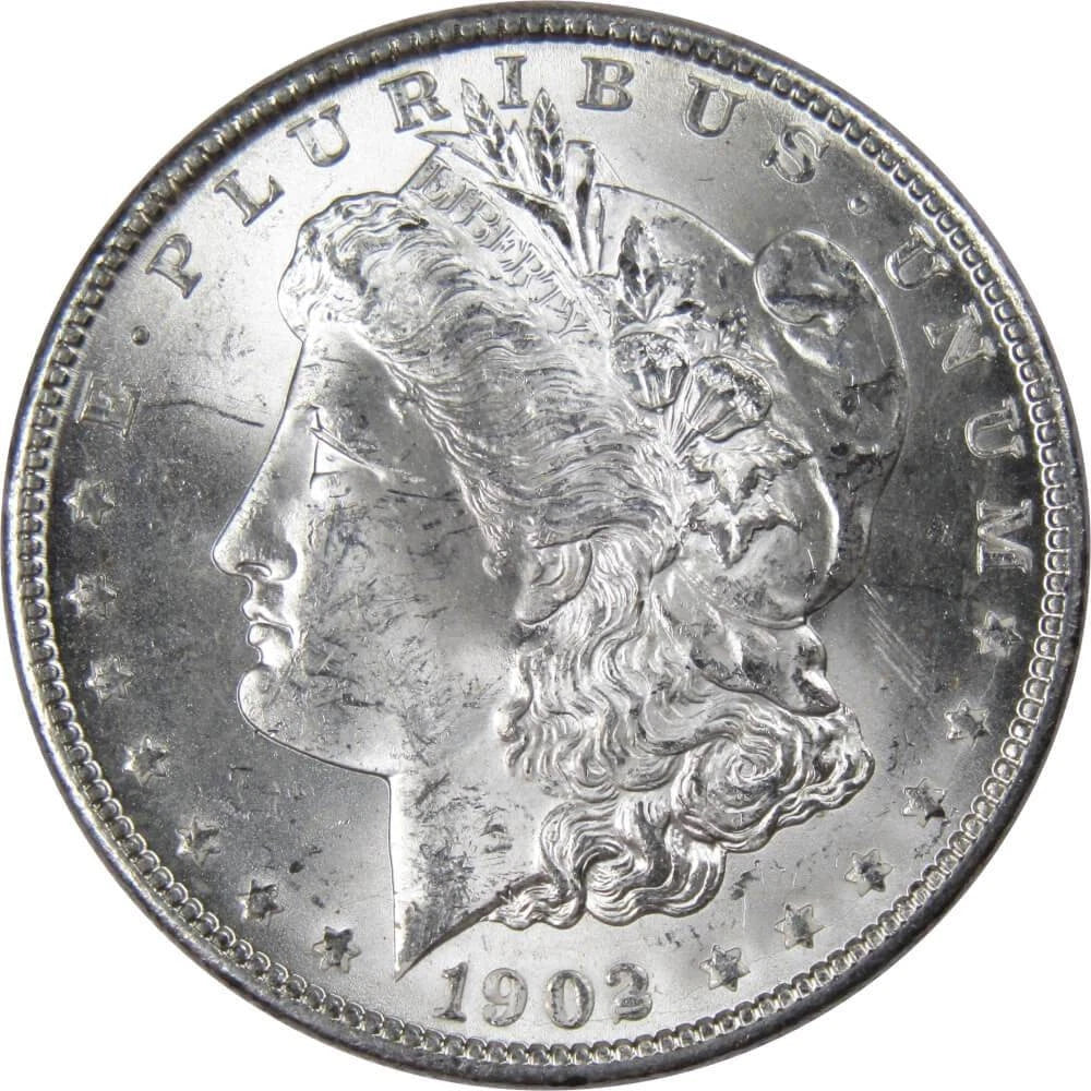 1902 O Morgan Dollar BU Uncirculated Mint State 90% Silver $1 US Coin-1