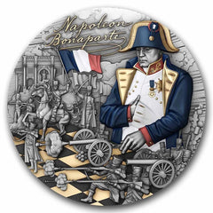 2025 Niue 2 oz Silver Napoleon Bonaparte Coin (w/ Box & COA)-4
