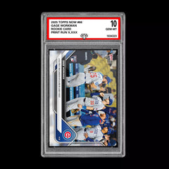 Graded 10 Gage Workman RC Rookie Card 2025 Topps NOW #66 Chicago Cubs-1