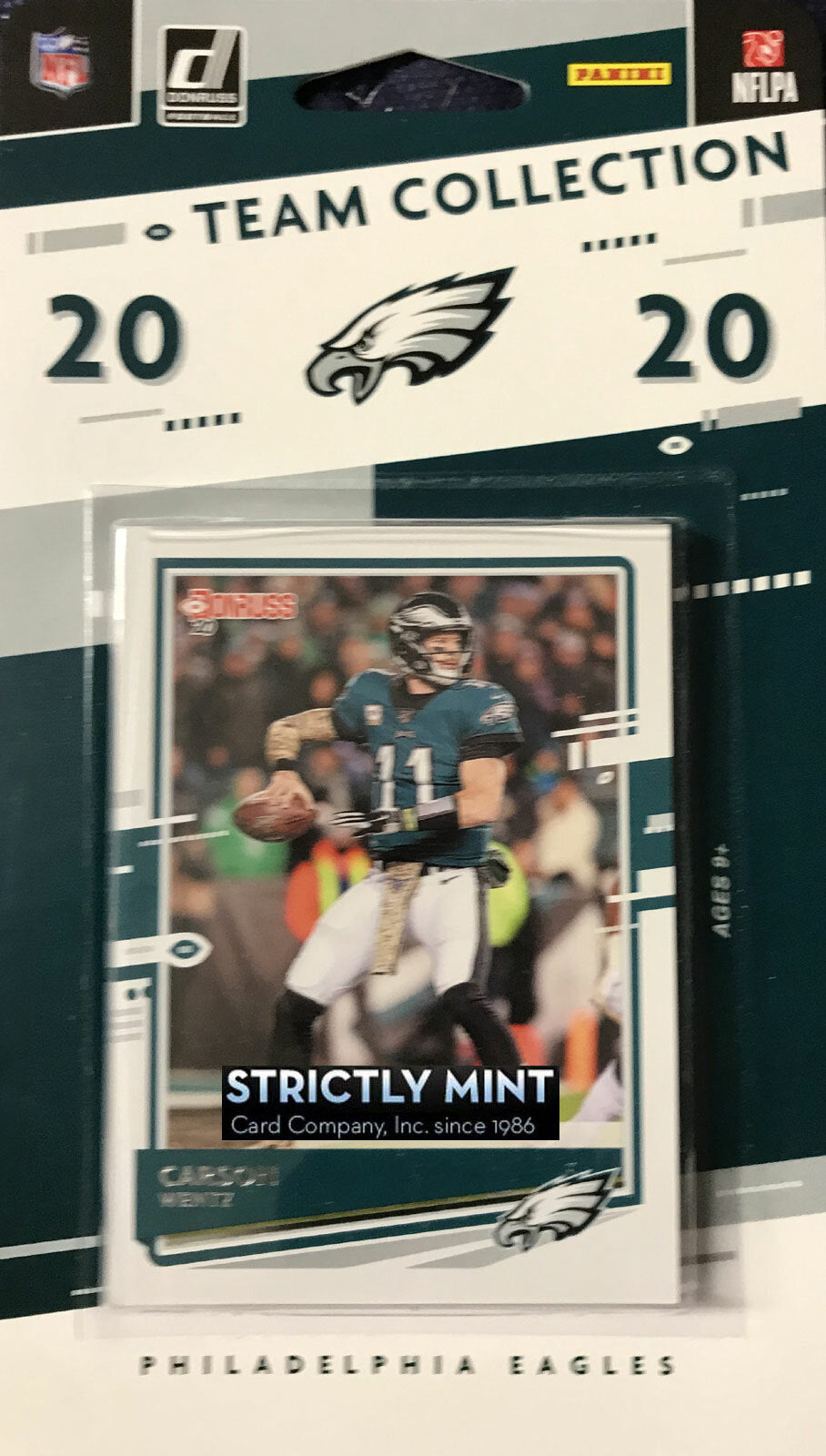 Philadelphia Eagles 2020 Donruss Team Set Jalen Hurts Rated Rookie Card 314