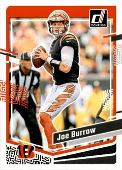 Cincinnati Bengals 2023 Donruss Factory Team Set Joe Burrow Chase 4 Rookie Cards-4