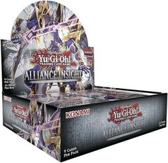 Caja de sobres de Yu-Gi-Oh! Alliance Insight (24 sobres), nuevas, selladas de fábrica, cartas coleccionables de TCG en inglés, envíos el 2/5 -1