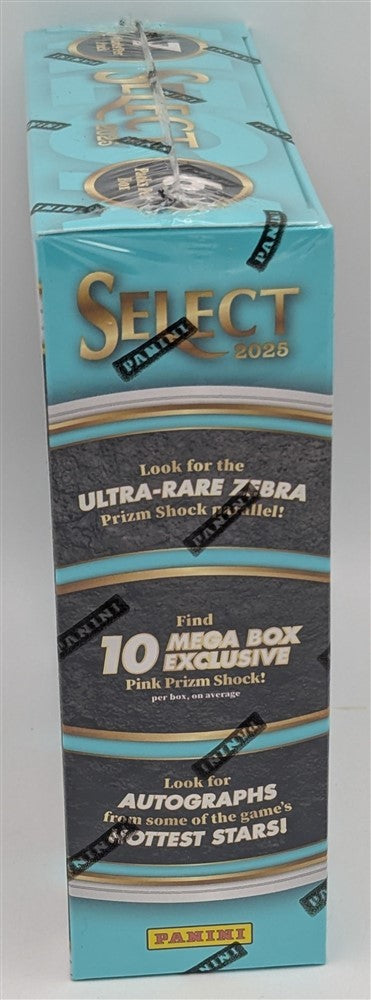 Factory Sealed Mega Box 2025 Panini Select NFL Football Cards-2