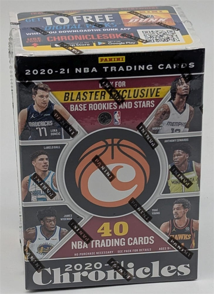 Factory Sealed Blaster Box 2020-2021 Panini Chronicles NBA Basketball Cards-1