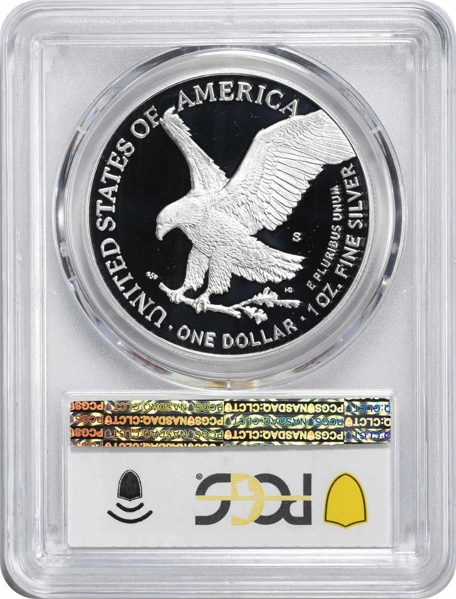 2021-S $1 American Silver Eagle Type 2 PR69DCAM PCGS-2