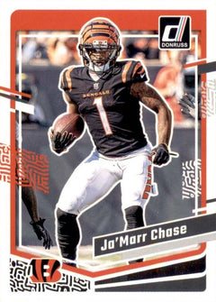 Cincinnati Bengals 2023 Donruss Factory Team Set Joe Burrow Chase 4 Rookie Cards-6