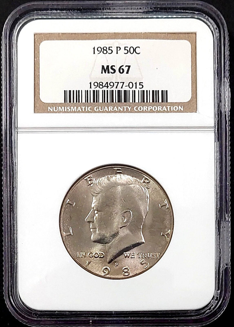 1966 SMS Kennedy Half Dollar certified MS 68 by NGC!-4