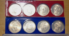 2009 P & D Presidential Dollar 8 Coin Lot Sealed Uncirculated Mint Set Cello-2