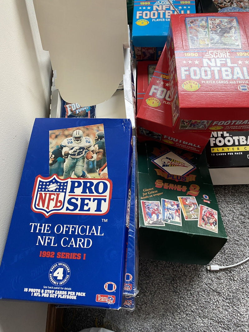 Vintage NHL Hockey Cards Lot 120 Cards – with Unopened Sealed Packs, Old School Player Collection, Wayne Gretzky Era-6