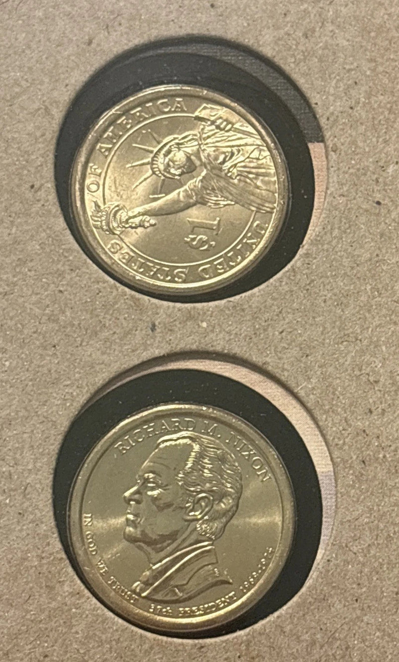 2016 Richard M. Nixon P&D Presidential Dollars-3