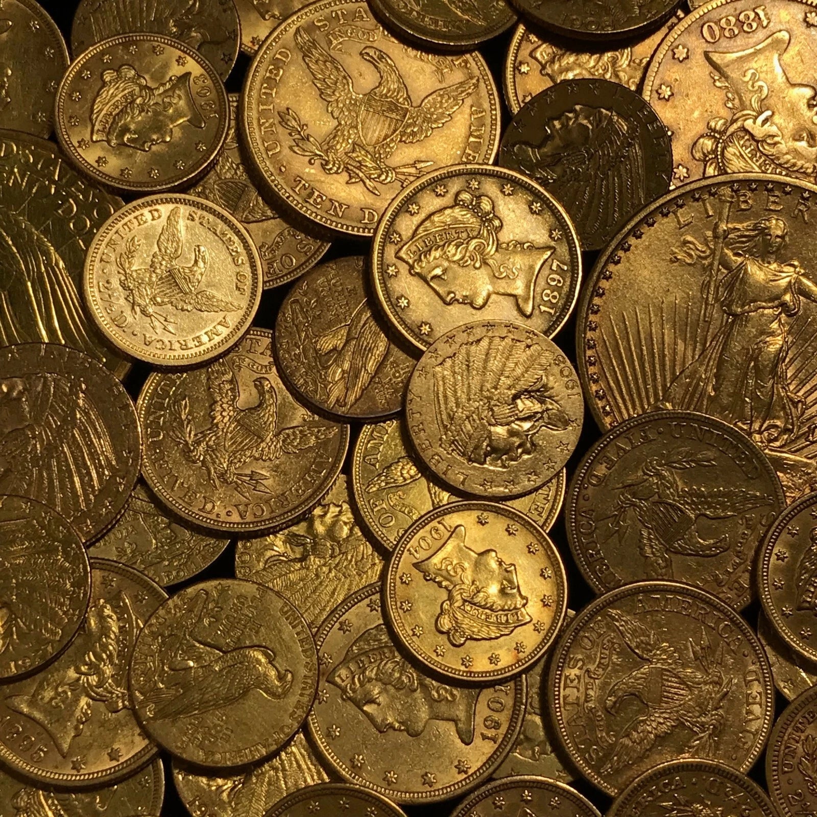 ✯ ESTATE SALE OLD US GOLD COINS ✯ GOLD PIECE LOT PRE-1933 ✯ RARE ✯-1