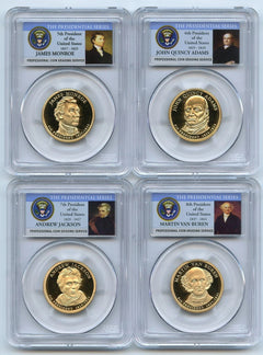 2008 S Presidential Dollar Set PCGS PR69DCAM-2