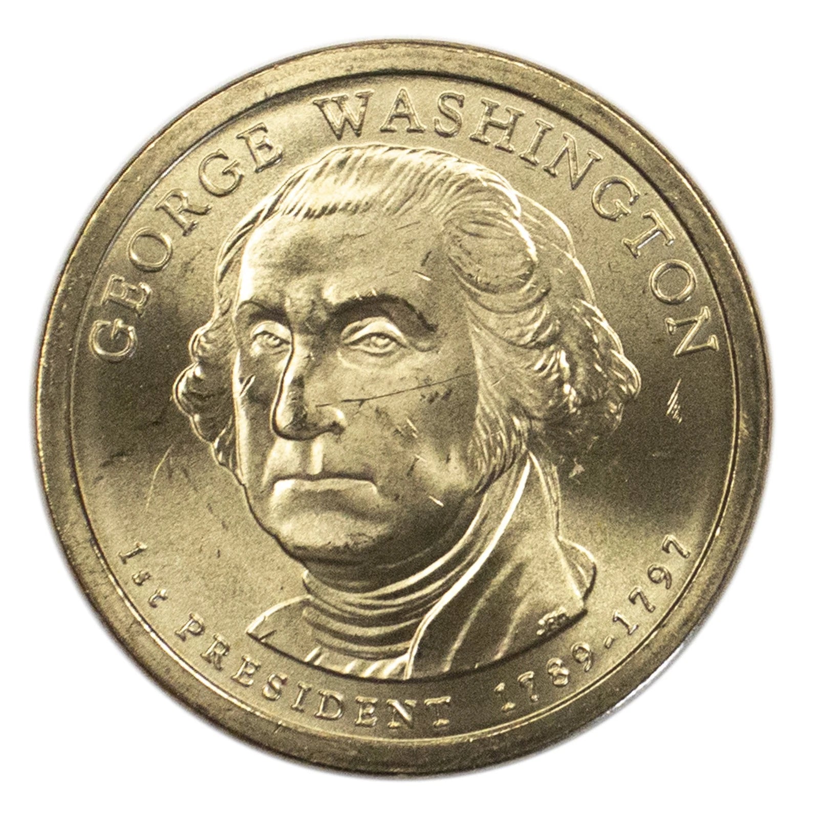 2007 -D George Washington Presidential Dollar Mint Roll BU 25 US Coin-7