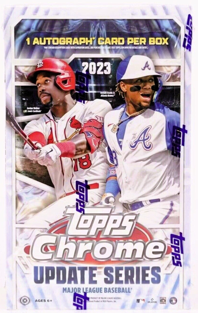 2023 Topps Chrome Update Series Baseball Factory Sealed Hobby Box-1