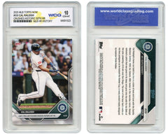 2025 MLB Topps CAL RALEIGH Crushes Historic 50th HR Card #609 - GEM MINT 10-1