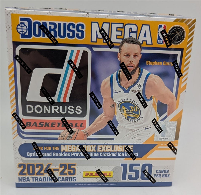 Factory Sealed Mega Box 2024-25 Donruss NBA Basketball Trading Cards-1