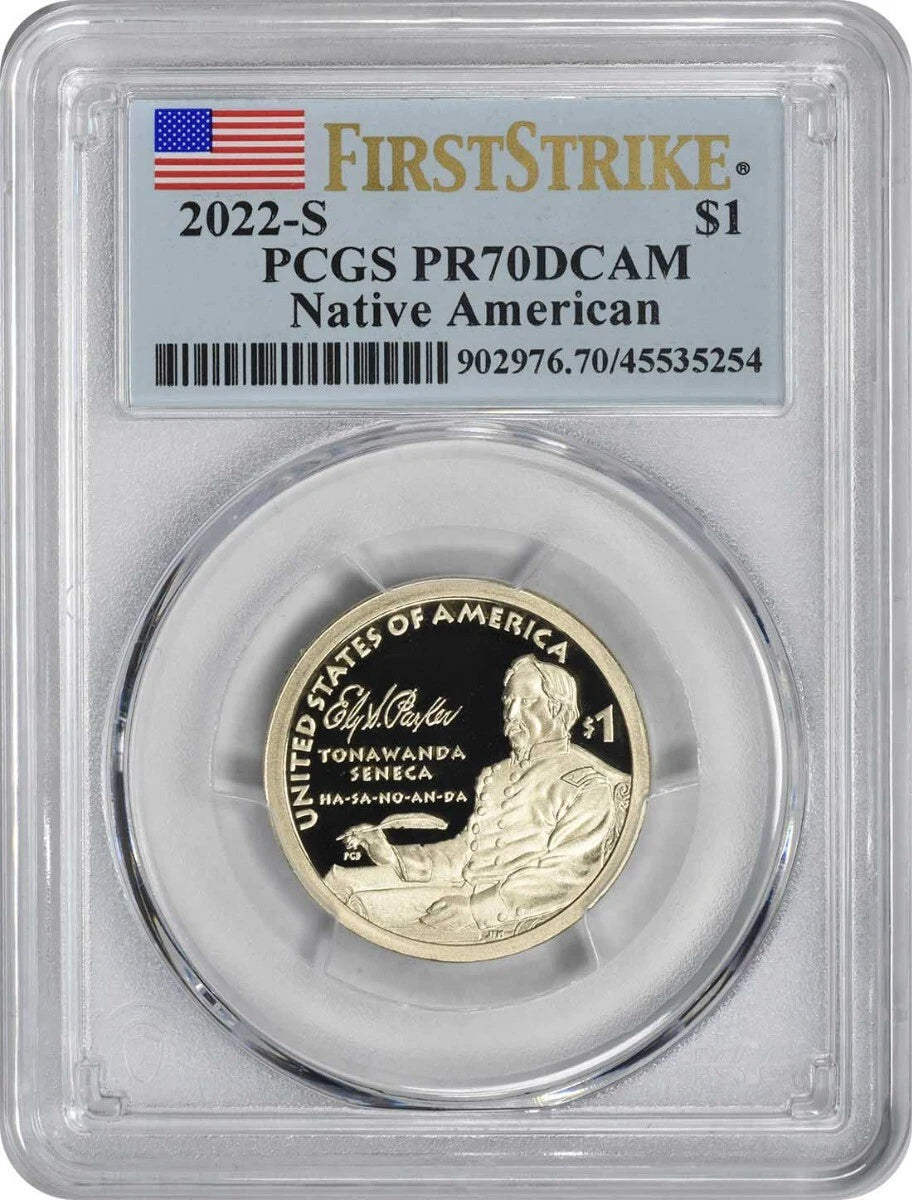 2022-S Sacagawea Native American Dollar PR70DCAM First Strike PCGS