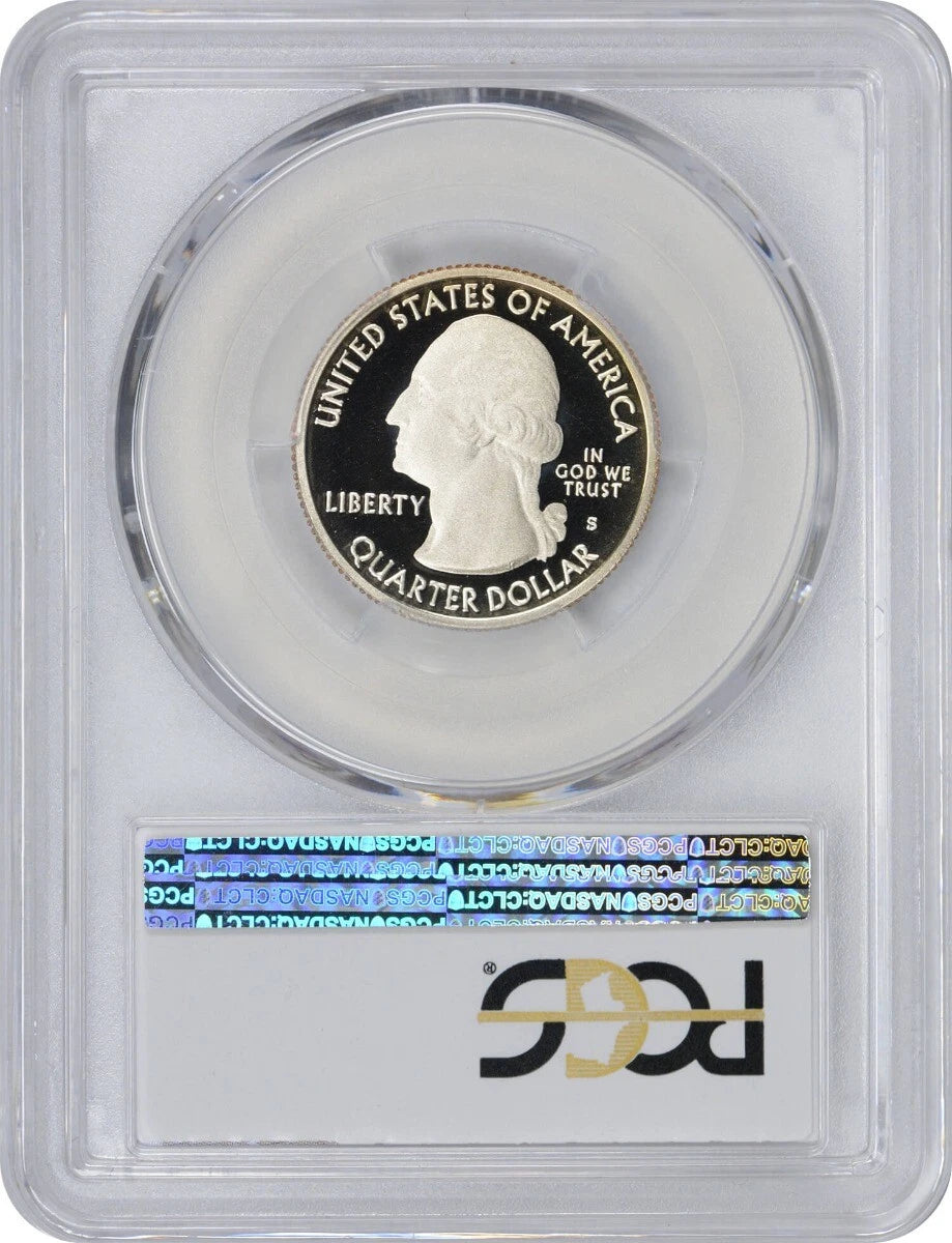 2010-S Flag Clad Mount Hood ATB National Park Quarter PR70DCAM PCGS-2