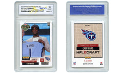 2025 Panini CAM WARD NFL Draft Pick #1 ROOKIE CARD #NFLDN-1 - Graded GEM MINT 10-1