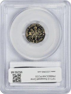 1972-S Roosevelt Dime PR68DCAM PCGS-2