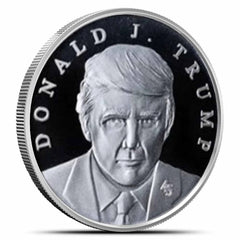 1 oz President Trump Victory Silver Medallion (In Capsule)-2